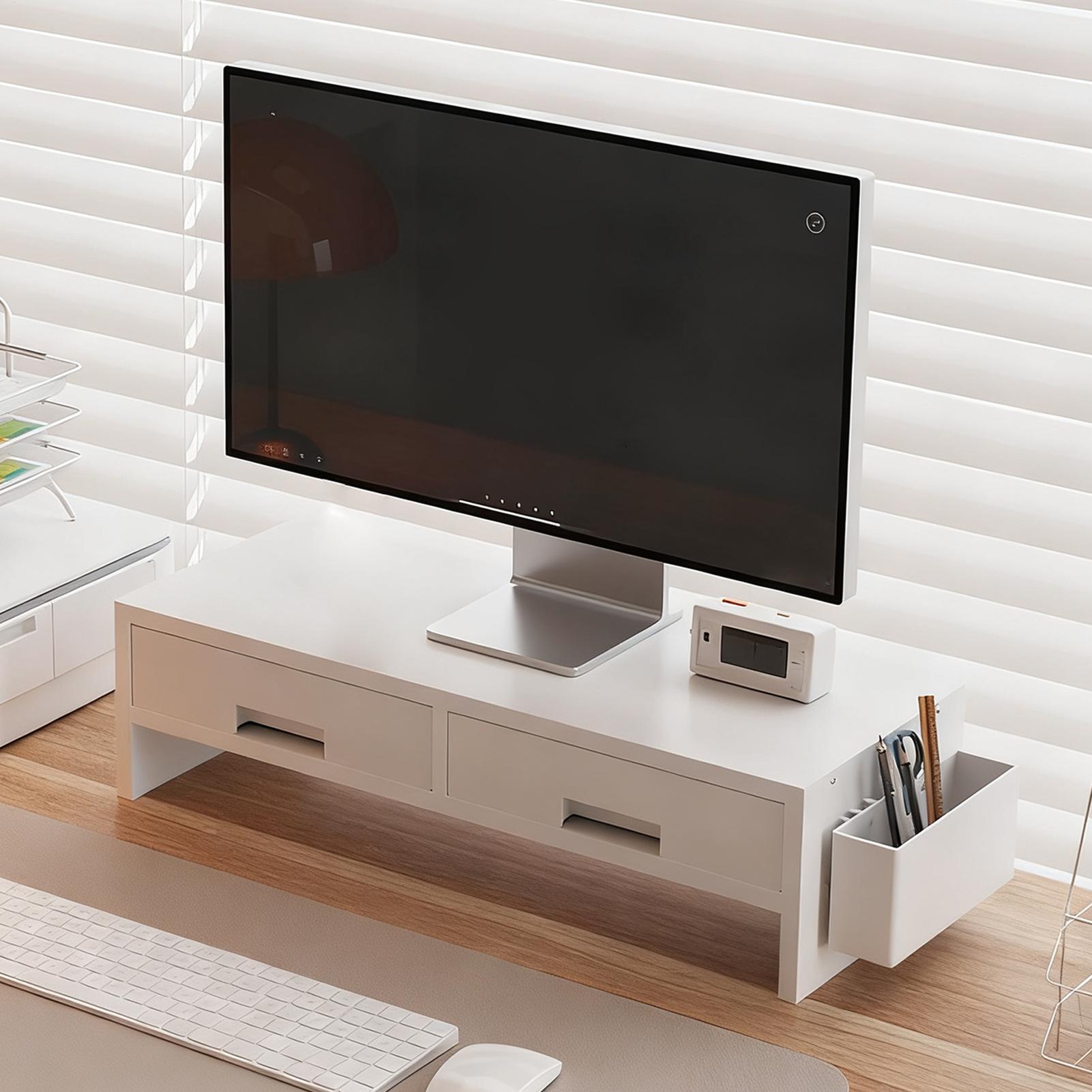 Desk Setup Riser - Support de moniteur de bureau, Double