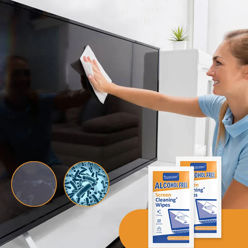 Monitor Cleaning Kit - Paquet de 40 lingettes nettoyantes pour