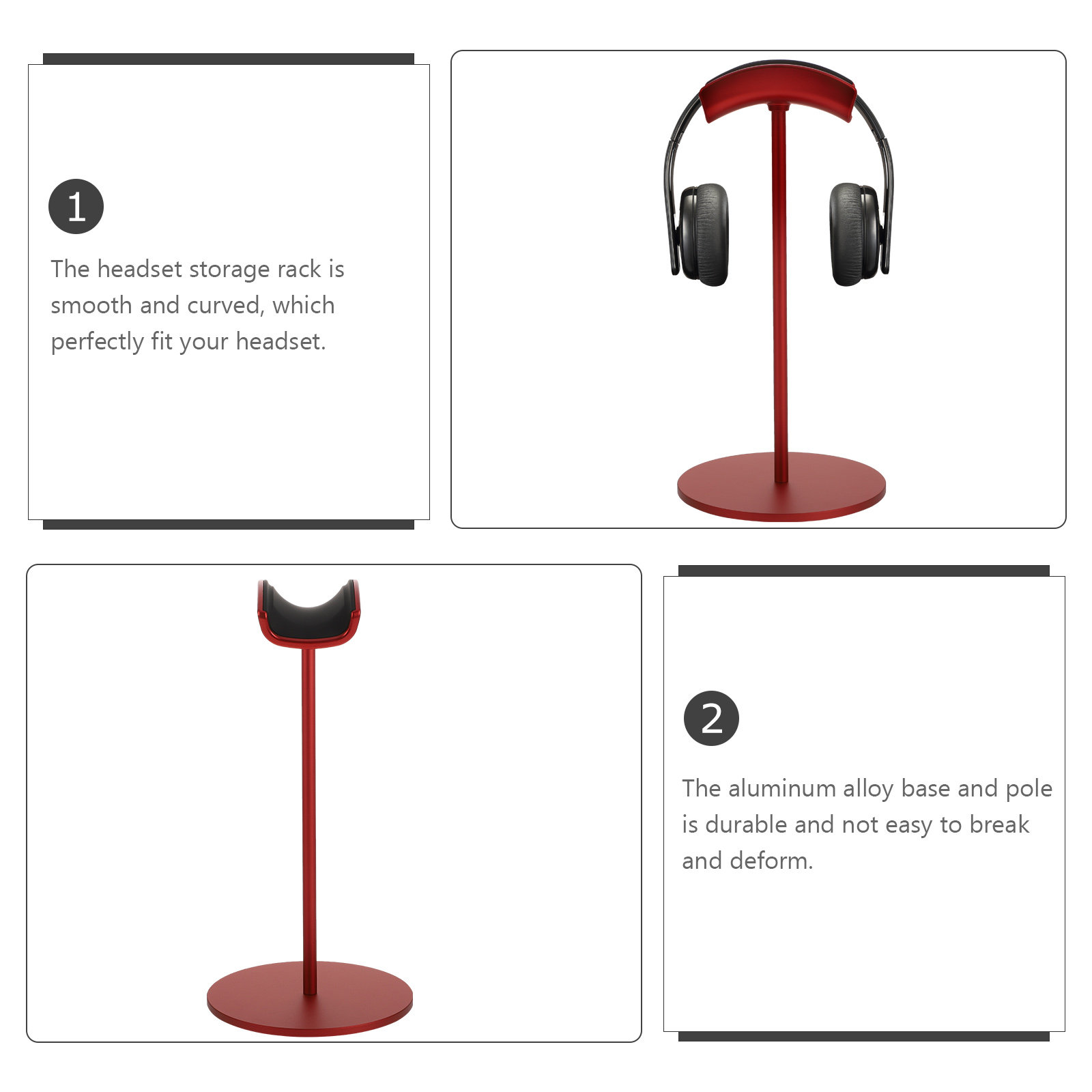 1 pièce Support de casque mode - Desk Setup Headphone Stand avis et prix