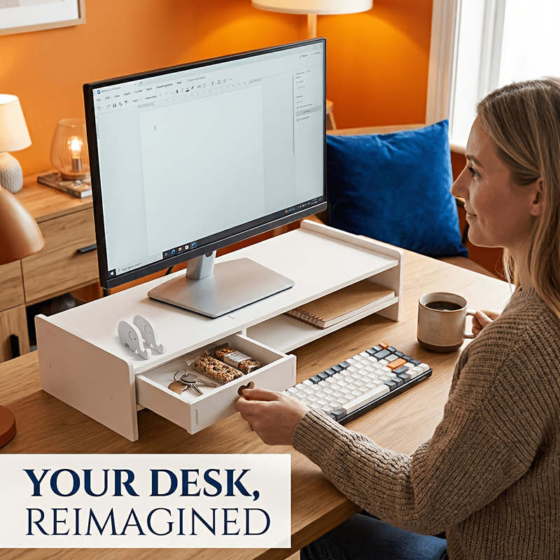 Support de moniteur minimalist - Desk Setup Riser avis et prix