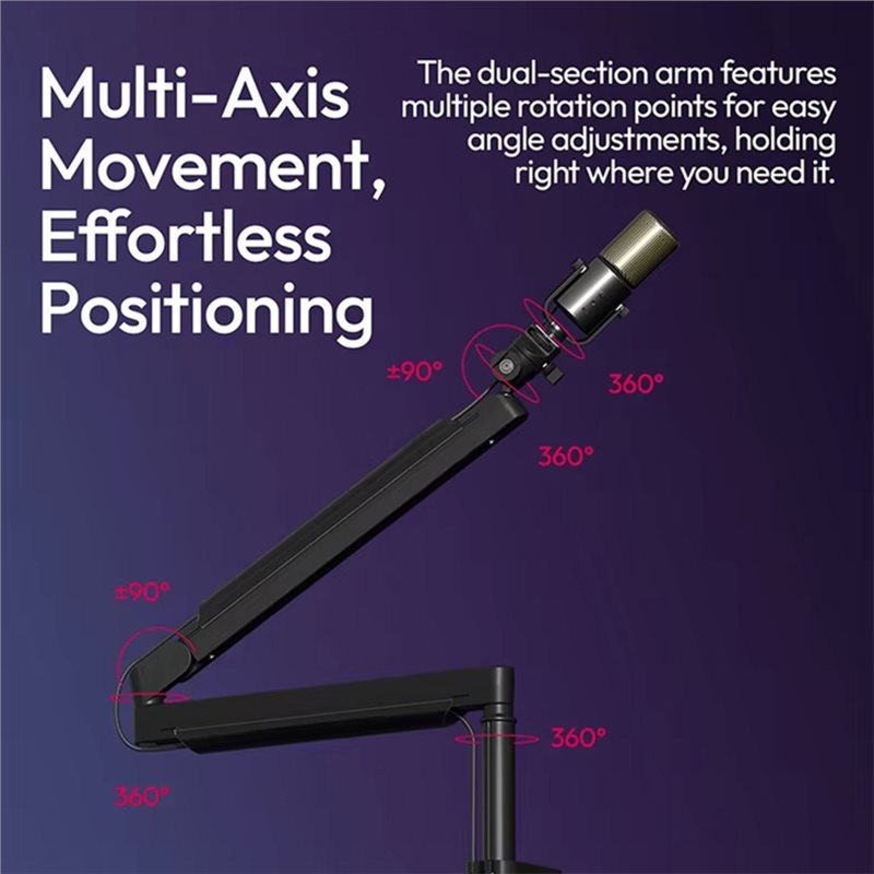 PHILE-ZJ05 Bras de microphone  - Desk Setup Streaming avis et prix
