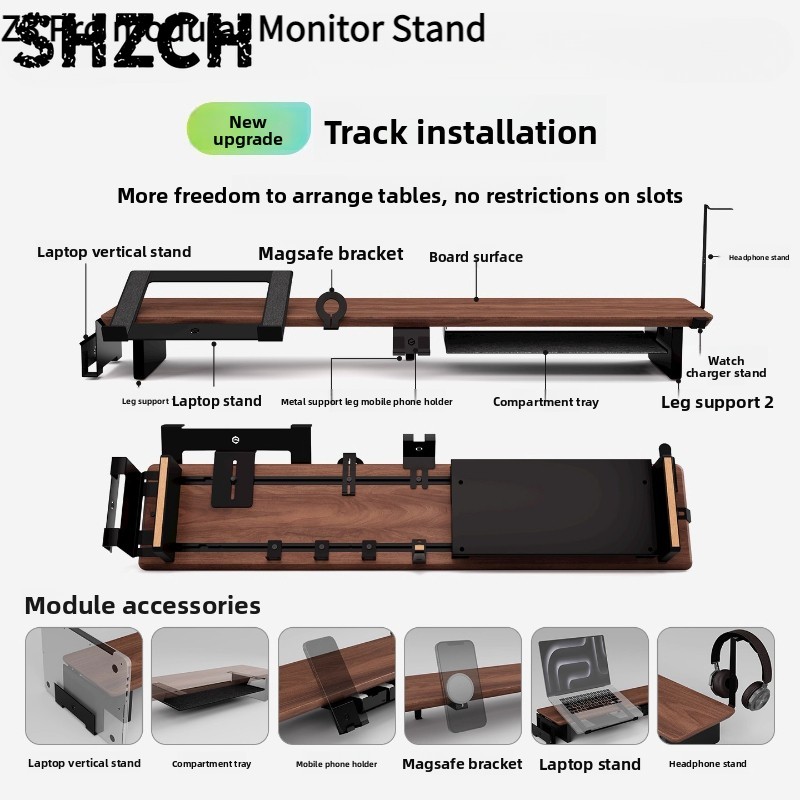 Support de moniteur modulaire  - Desk Setup Riser avis et prix