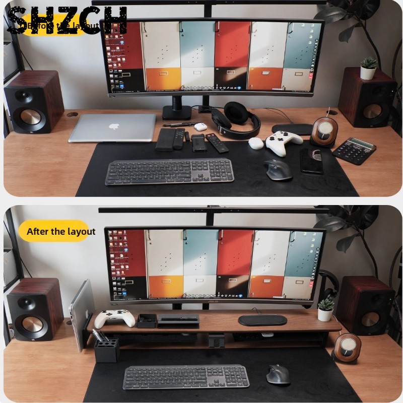 Support de moniteur modulaire  - Desk Setup Riser avis et prix