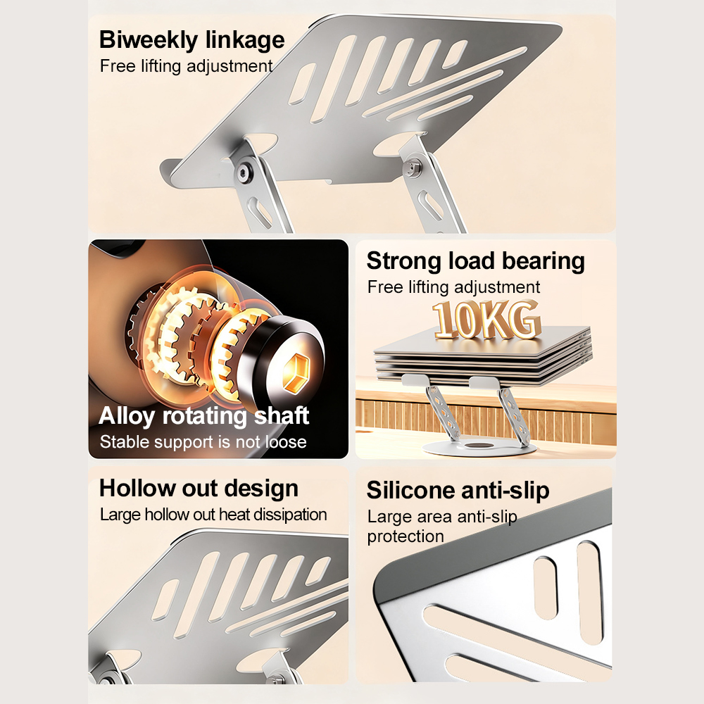 360 °   Support rotatif pour o - Desk Setup Riser avis et prix
