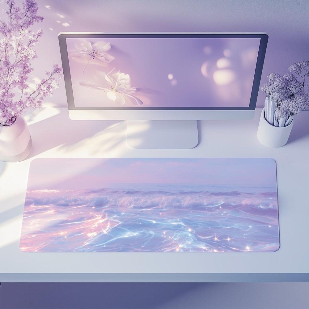 Tapis de bureau esthétique pas - Desk Setup Accessories Aesthetic avis et prix