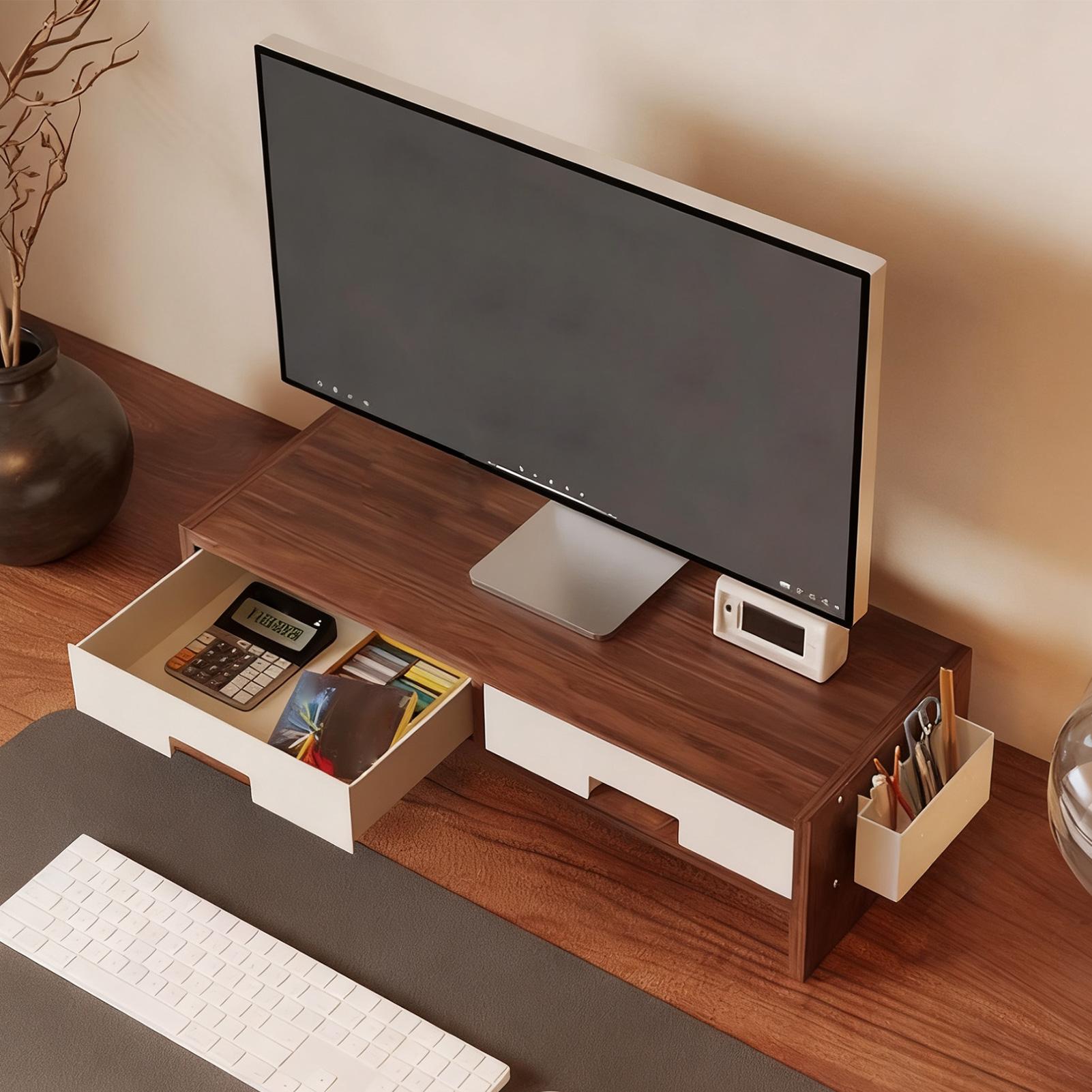 Support de moniteur de bureau, - Desk Setup Riser avis et prix