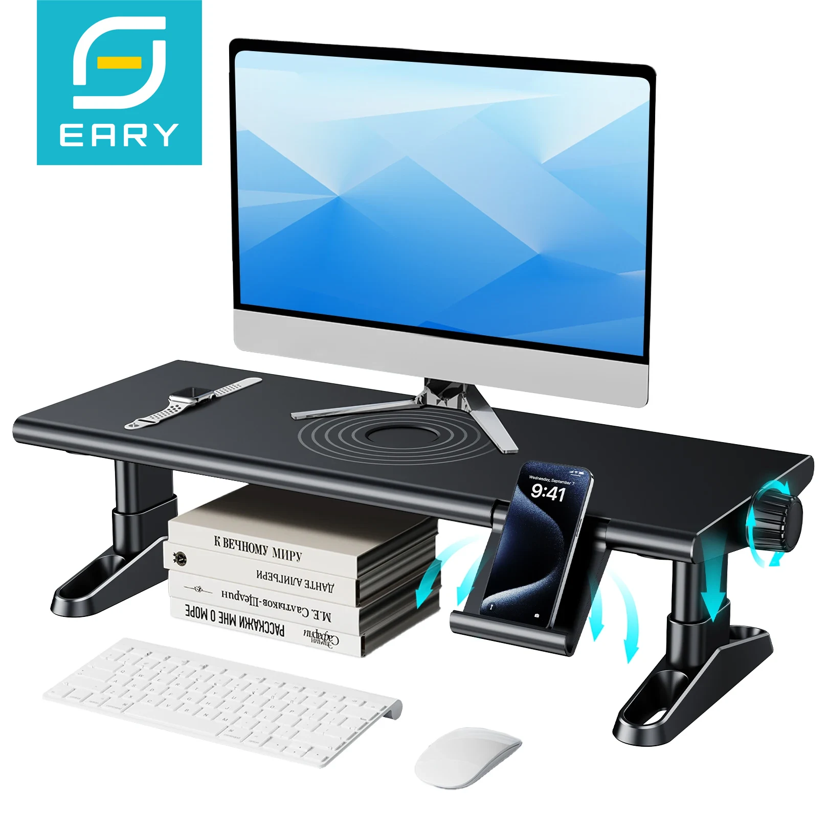 Eary-Support de moniteur d'ord - Desk Setup Riser avis et prix