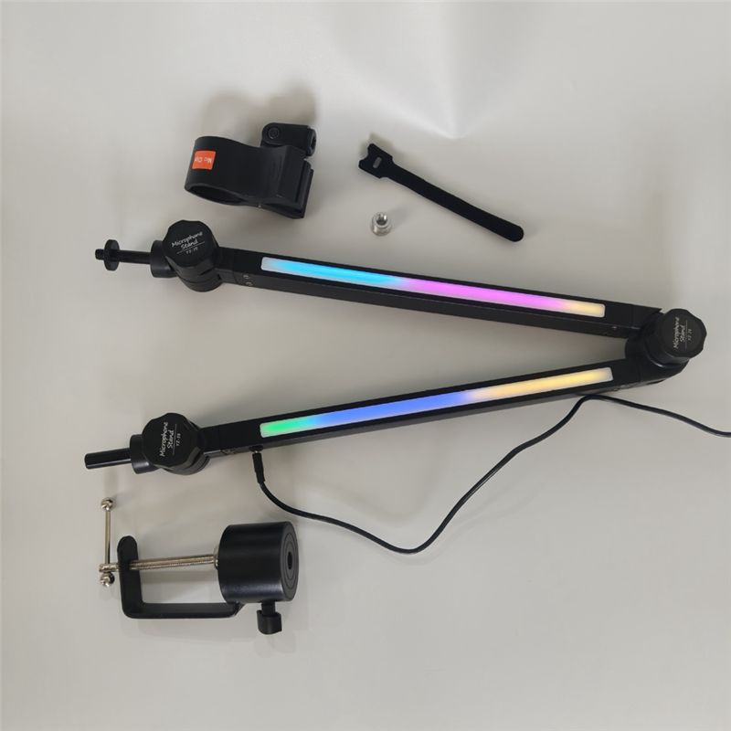 Support de microphone rotatif  - Desk Setup Streaming avis et prix