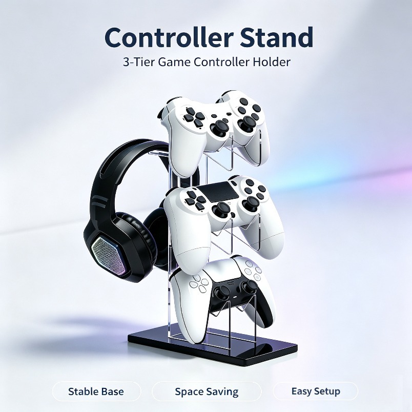 Support de rangement pour jeux - Desk Setup Headphone Stand avis et prix