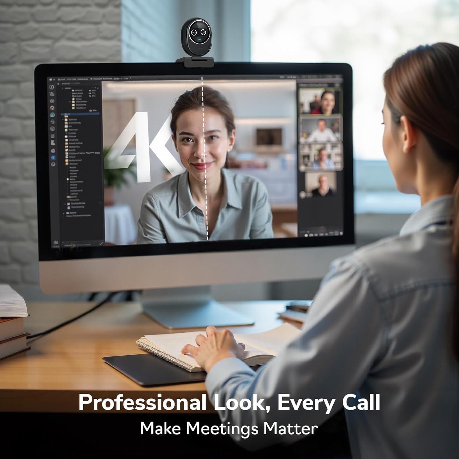 Webcam 4K EMEET à double camér - Desk Setup Streaming avis et prix